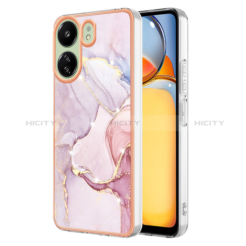 Coque Silicone Motif Fantaisie Souple Couleur Unie Etui Housse YB5 pour Xiaomi Poco C65 Plus