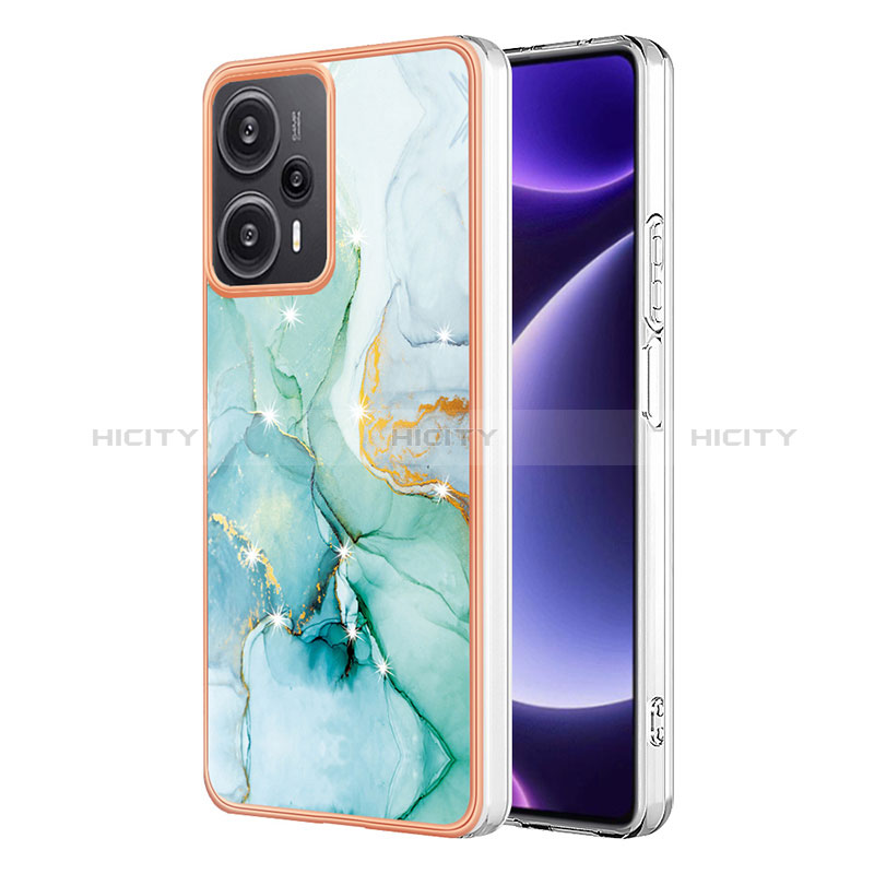 Coque Silicone Motif Fantaisie Souple Couleur Unie Etui Housse YB5 pour Xiaomi Poco F5 5G Plus