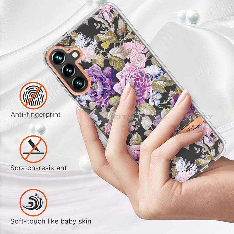 Coque Silicone Motif Fantaisie Souple Couleur Unie Etui Housse YB6 pour Samsung Galaxy A34 5G Plus