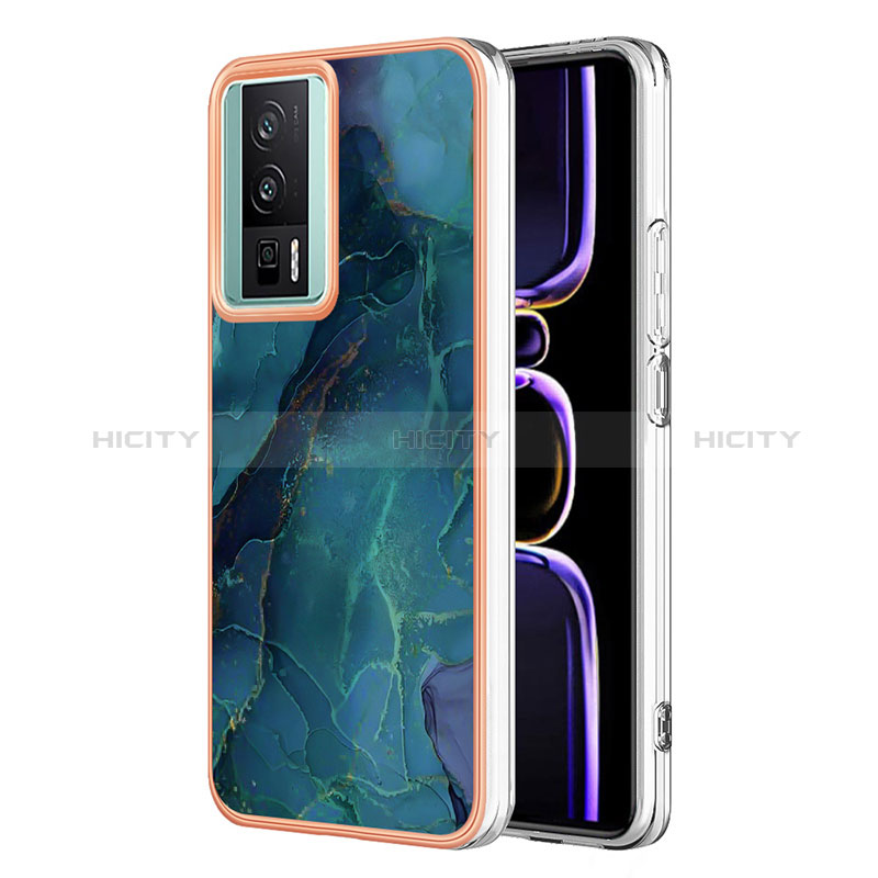 Coque Silicone Motif Fantaisie Souple Couleur Unie Etui Housse YB7 pour Xiaomi Poco F5 Pro 5G Plus