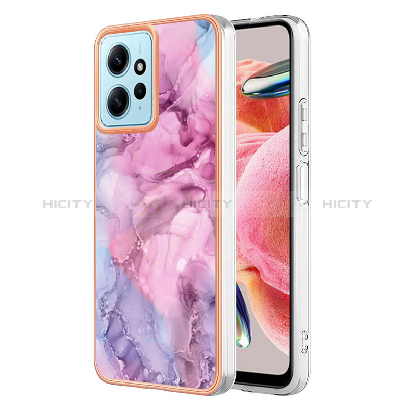 Coque Silicone Motif Fantaisie Souple Couleur Unie Etui Housse YB7 pour Xiaomi Redmi Note 12 4G Plus