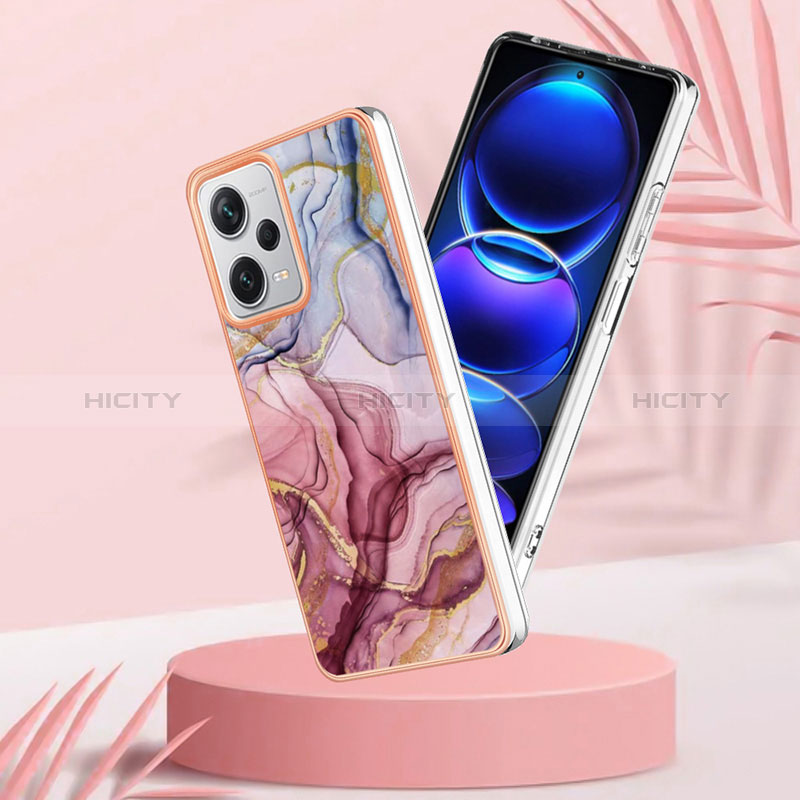 Coque Silicone Motif Fantaisie Souple Couleur Unie Etui Housse YB7 pour Xiaomi Redmi Note 12 Explorer Plus