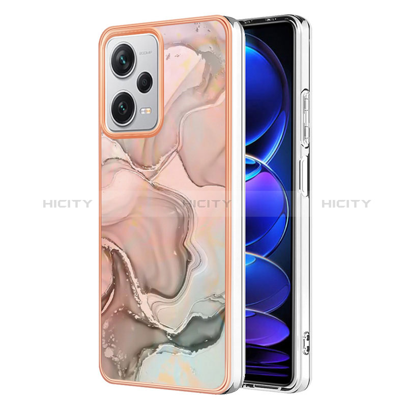 Coque Silicone Motif Fantaisie Souple Couleur Unie Etui Housse YB7 pour Xiaomi Redmi Note 12 Explorer Plus