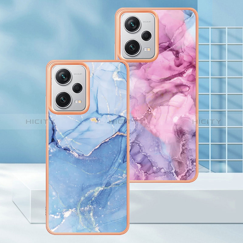 Coque Silicone Motif Fantaisie Souple Couleur Unie Etui Housse YB7 pour Xiaomi Redmi Note 12 Pro+ Plus 5G Plus