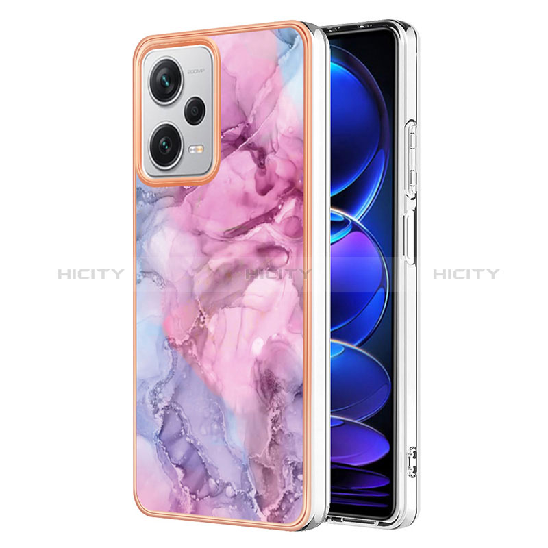 Coque Silicone Motif Fantaisie Souple Couleur Unie Etui Housse YB7 pour Xiaomi Redmi Note 12 Pro+ Plus 5G Plus