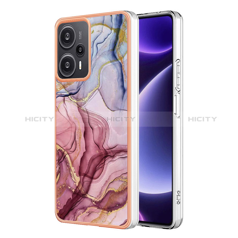 Coque Silicone Motif Fantaisie Souple Couleur Unie Etui Housse YB7 pour Xiaomi Redmi Note 12 Turbo 5G Mixte Plus