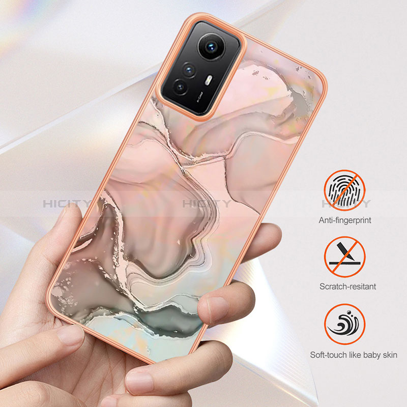 Coque Silicone Motif Fantaisie Souple Couleur Unie Etui Housse YB7 pour Xiaomi Redmi Note 12S Plus