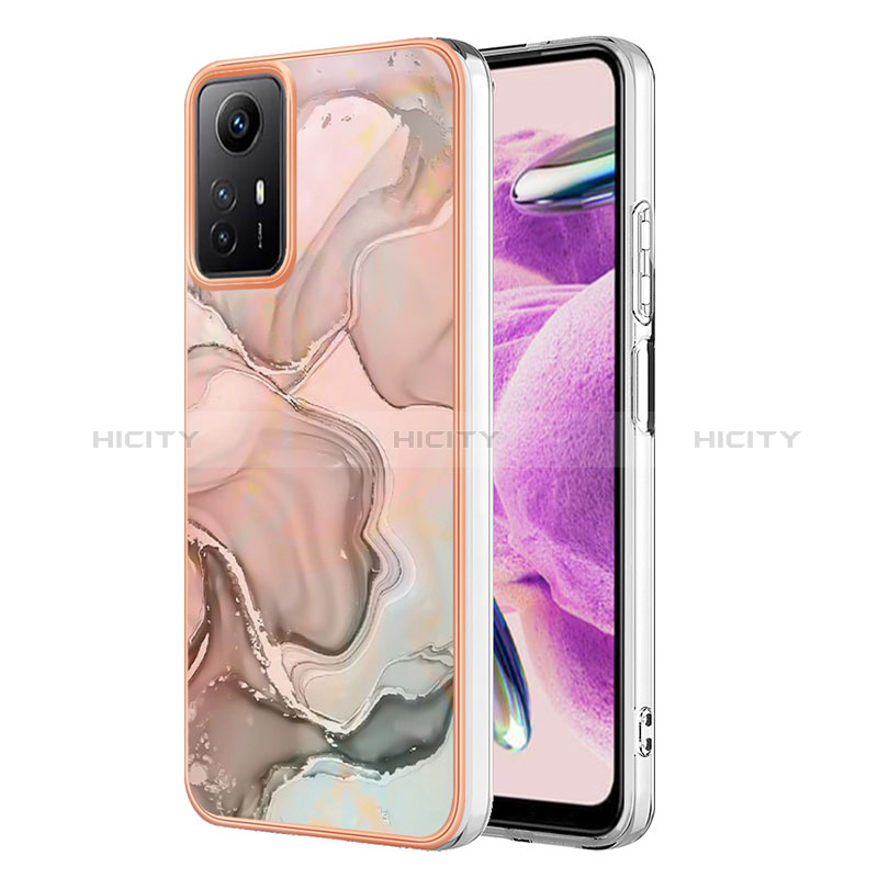 Coque Silicone Motif Fantaisie Souple Couleur Unie Etui Housse YB7 pour Xiaomi Redmi Note 12S Plus