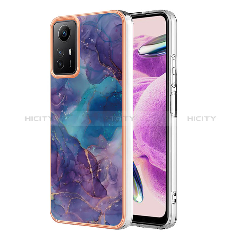 Coque Silicone Motif Fantaisie Souple Couleur Unie Etui Housse YB7 pour Xiaomi Redmi Note 12S Plus