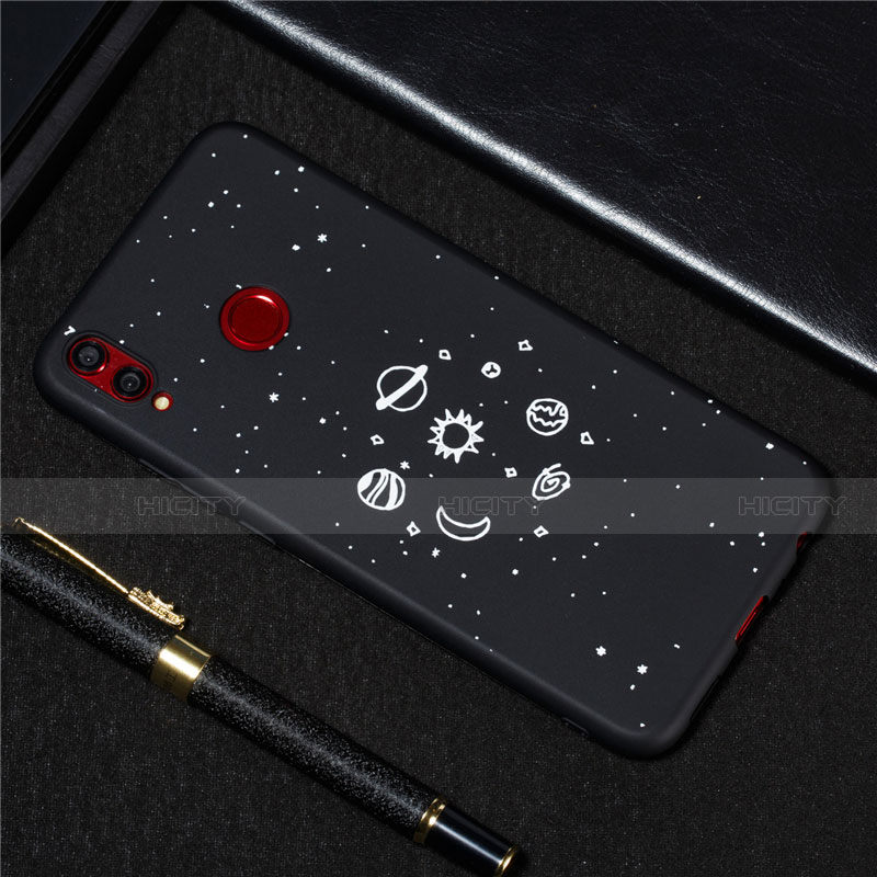 Coque Silicone Paillette Etoile Souple Couleur Unie Etui Housse pour Huawei Honor View 10 Lite Plus