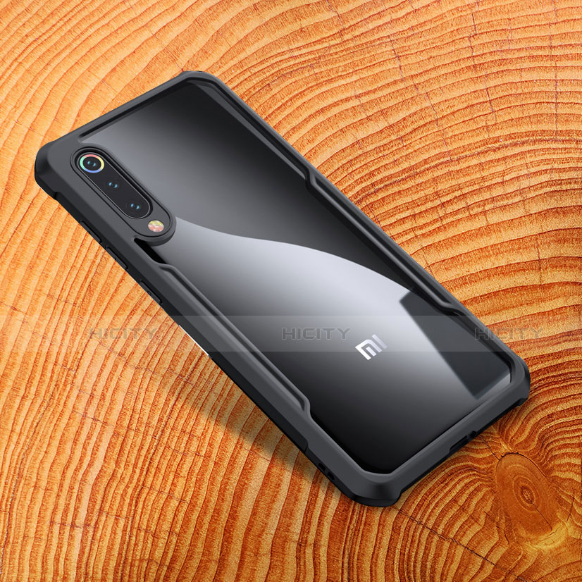 Coque Silicone Souple Miroir M01 pour Xiaomi Mi A3 Lite Noir Plus