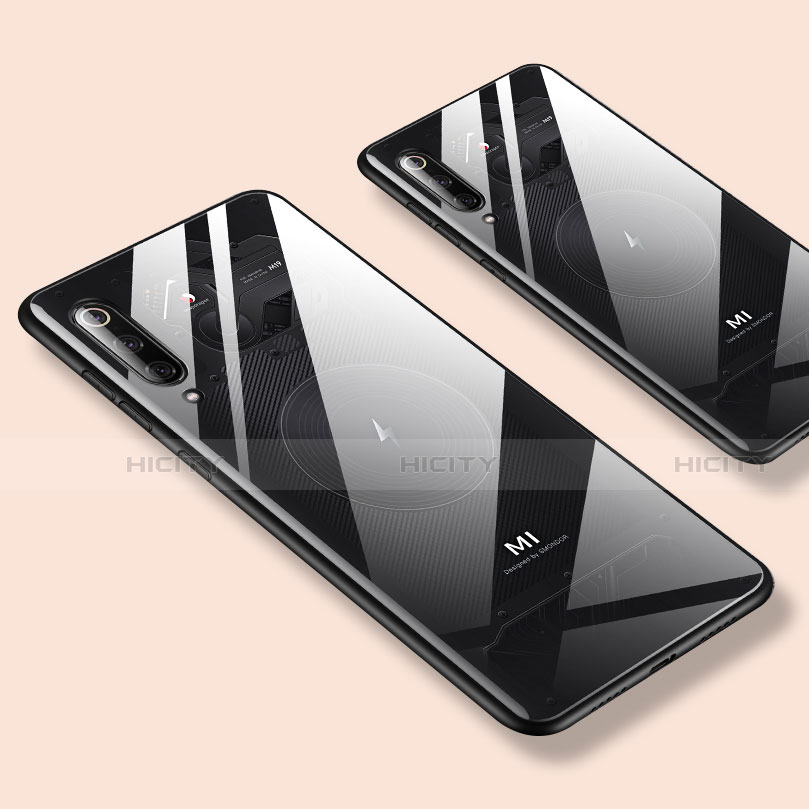 Coque Silicone Souple Miroir pour Xiaomi Mi A3 Lite Noir Plus