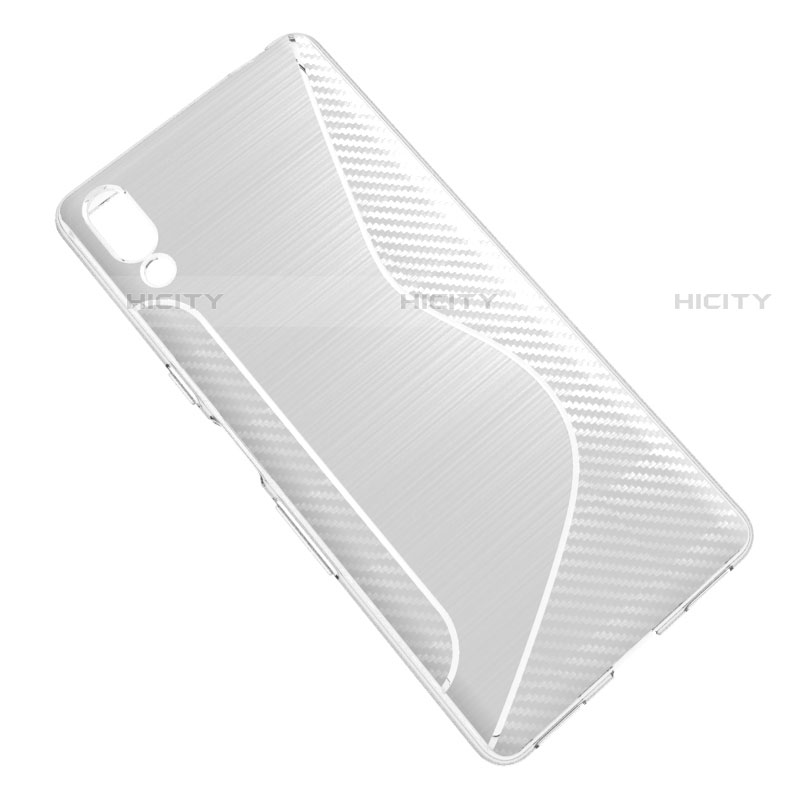 Coque Silicone Souple Transparente Vague S-Line Housse Etui pour Sony Xperia L3 Plus