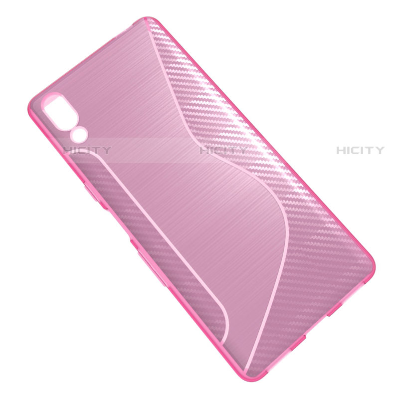 Coque Silicone Souple Transparente Vague S-Line Housse Etui pour Sony Xperia L3 Plus