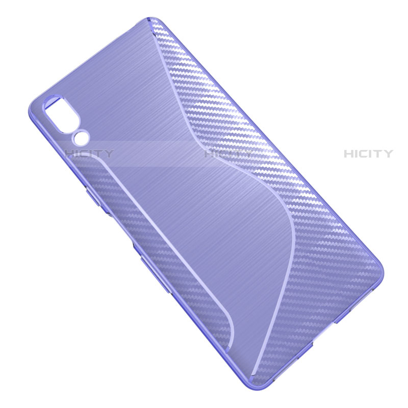 Coque Silicone Souple Transparente Vague S-Line Housse Etui pour Sony Xperia L3 Plus