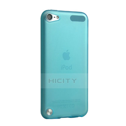 Coque Ultra Fine Mat Rigide Transparente pour Apple iPod Touch 5 Bleu Ciel Plus