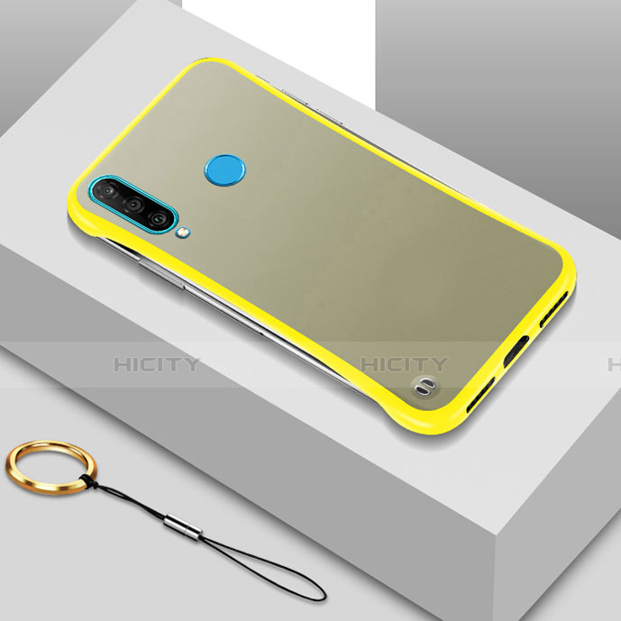 Coque Ultra Fine Plastique Rigide Etui Housse Transparente H01 pour Huawei P30 Lite XL Jaune Plus