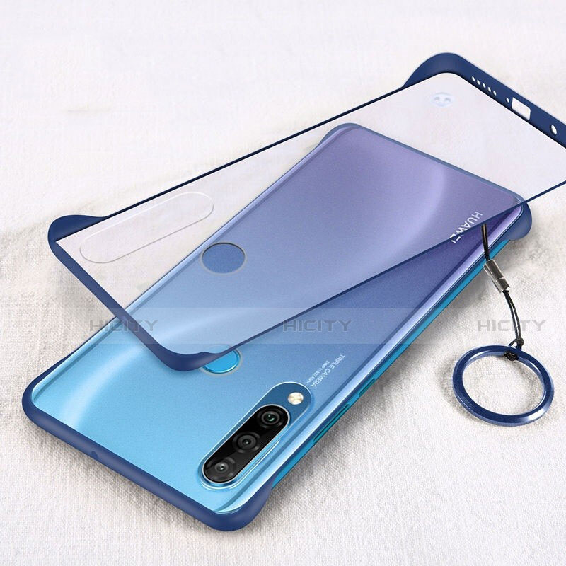 Coque Ultra Fine Plastique Rigide Etui Housse Transparente H03 pour Huawei P30 Lite New Edition Bleu Plus