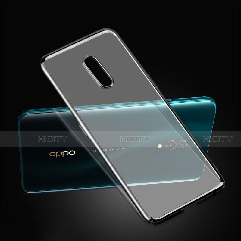 Coque Ultra Fine Plastique Rigide Etui Housse Transparente pour Oppo K3 Noir Plus