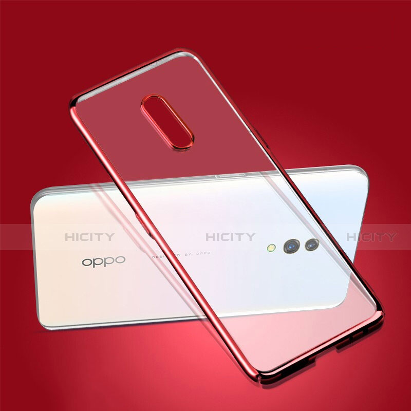 Coque Ultra Fine Plastique Rigide Etui Housse Transparente pour Oppo K3 Rouge Plus