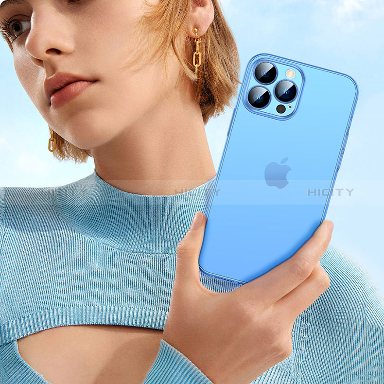 Coque Ultra Fine Plastique Rigide Etui Housse Transparente QC1 pour Apple iPhone 14 Pro Max Plus