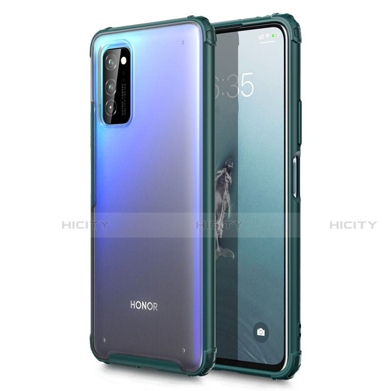 Coque Ultra Fine Plastique Rigide Etui Housse Transparente U01 pour Huawei Honor V30 5G Vert Plus