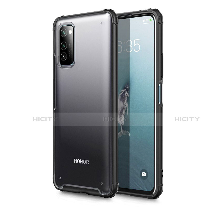 Coque Ultra Fine Plastique Rigide Etui Housse Transparente U01 pour Huawei Honor View 30 Pro 5G Noir Plus