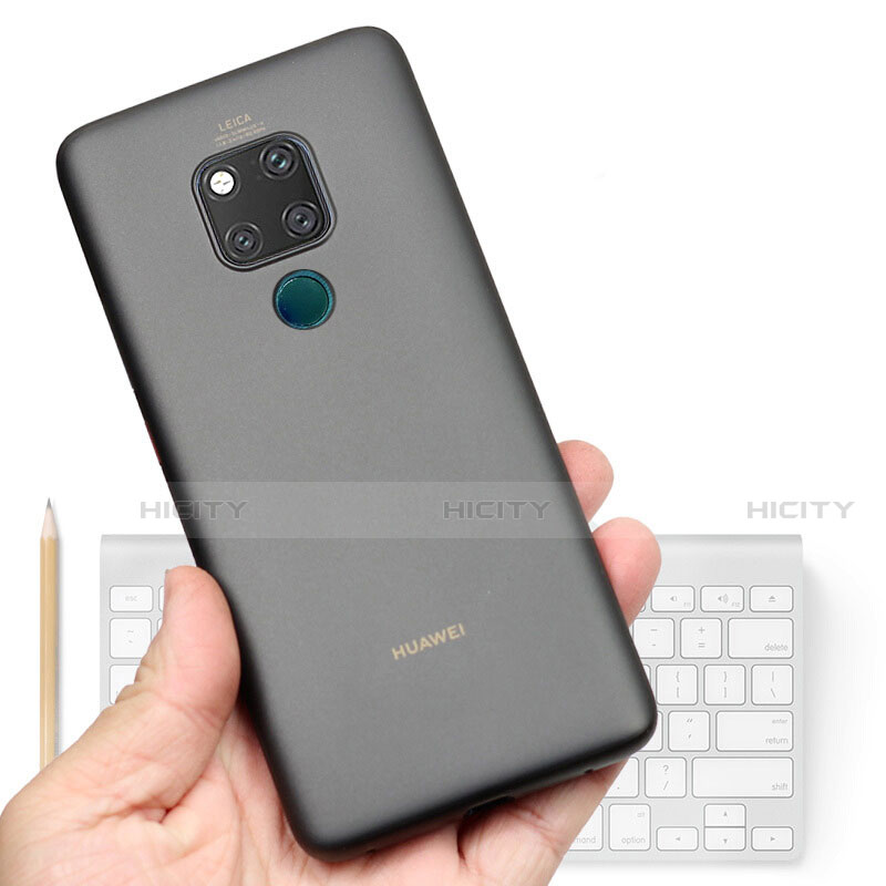 Coque Ultra Fine Plastique Rigide Etui Housse Transparente U01 pour Huawei Mate 20 Gris Plus