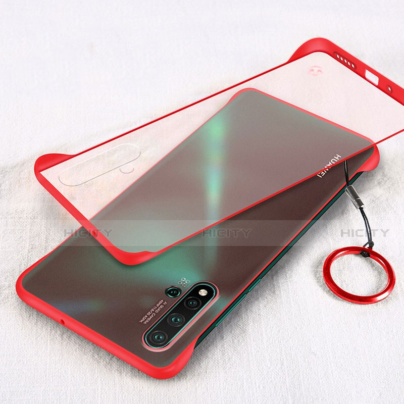 Coque Ultra Fine Plastique Rigide Etui Housse Transparente U01 pour Huawei Nova 5 Pro Rouge Plus