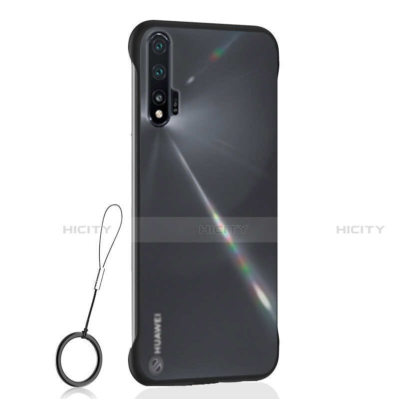 Coque Ultra Fine Plastique Rigide Etui Housse Transparente U01 pour Huawei Nova 6 5G Noir Plus