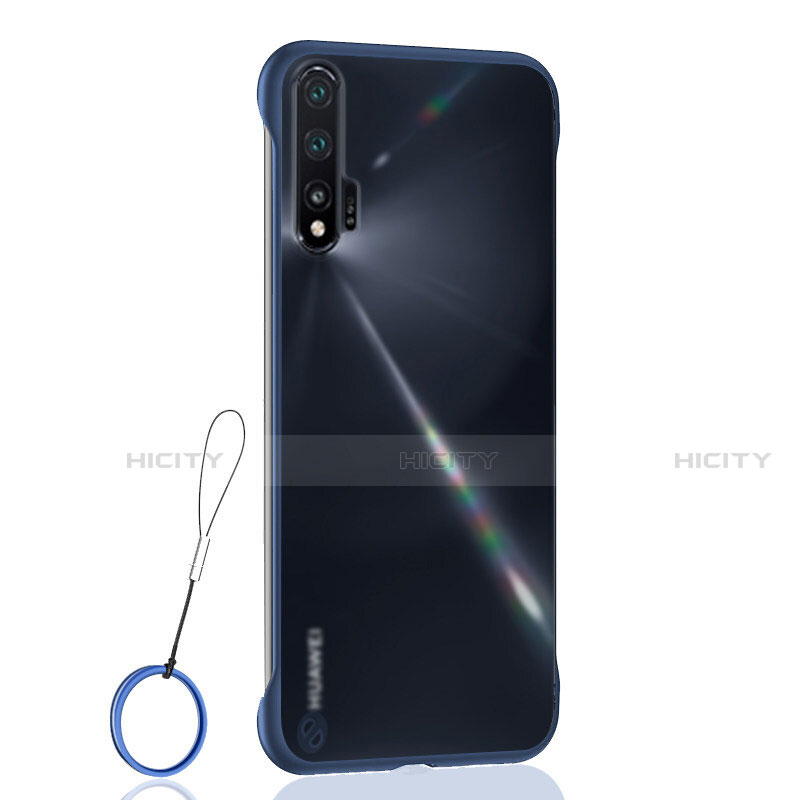 Coque Ultra Fine Plastique Rigide Etui Housse Transparente U01 pour Huawei Nova 6 Bleu Plus