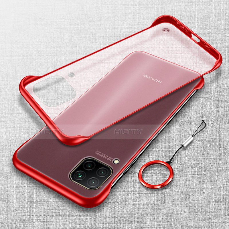 Coque Ultra Fine Plastique Rigide Etui Housse Transparente U01 pour Huawei Nova 6 SE Rouge Plus