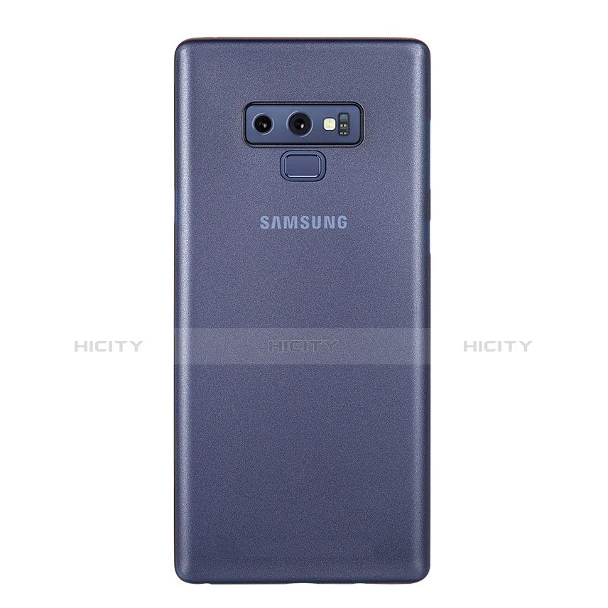 Coque Ultra Fine Plastique Rigide Etui Housse Transparente U01 pour Samsung Galaxy Note 9 Bleu Plus