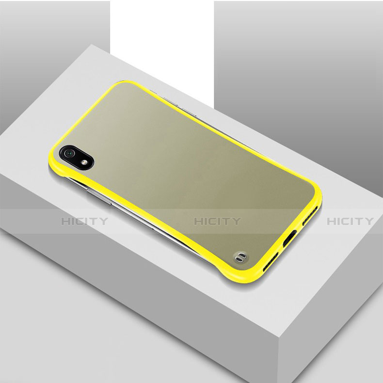 Coque Ultra Fine Plastique Rigide Etui Housse Transparente U01 pour Xiaomi Redmi 7A Jaune Plus