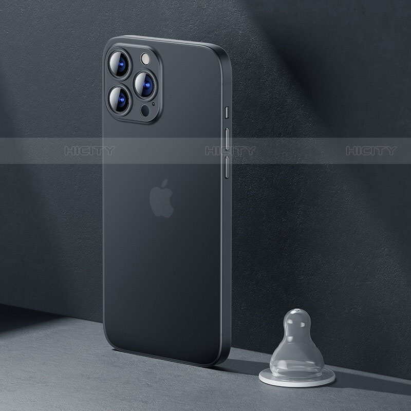 Coque Ultra Fine Plastique Rigide Etui Housse Transparente U06 pour Apple iPhone 15 Pro Max Plus