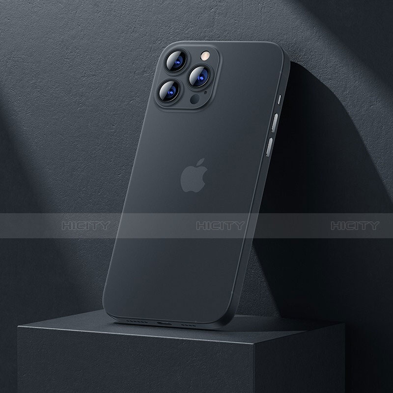 Coque Ultra Fine Plastique Rigide Etui Housse Transparente U06 pour Apple iPhone 15 Pro Plus