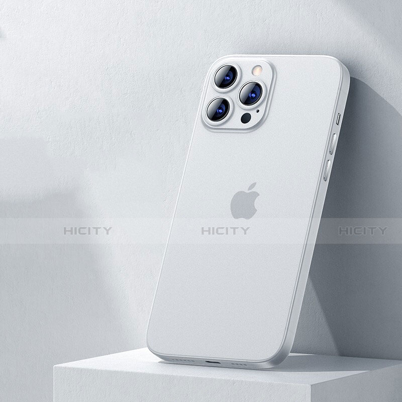 Coque Ultra Fine Plastique Rigide Etui Housse Transparente U06 pour Apple iPhone 15 Pro Plus
