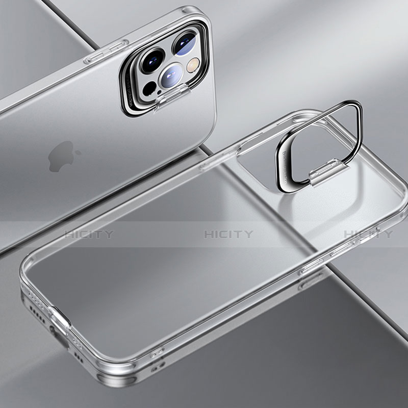 Coque Ultra Fine Plastique Rigide Etui Housse Transparente U08 pour Apple iPhone 13 Pro Max Blanc Plus