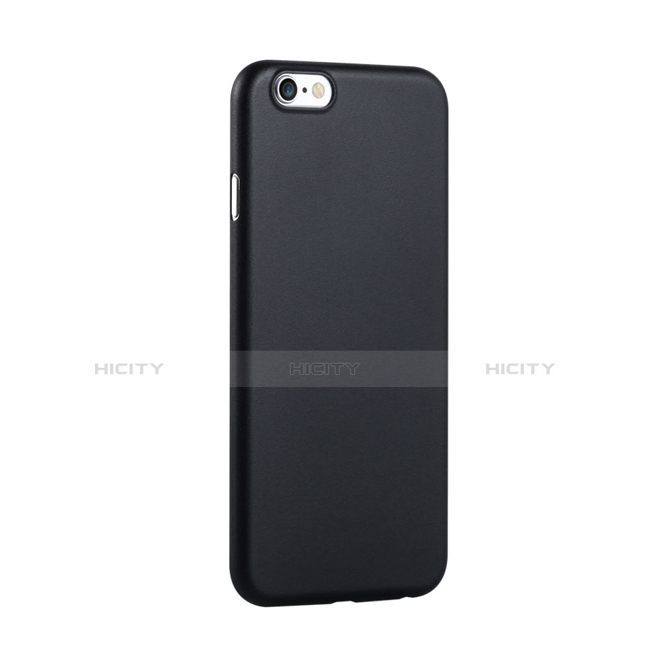 Coque Ultra Fine Plastique Rigide Mat pour Apple iPhone 6S Plus Noir Plus