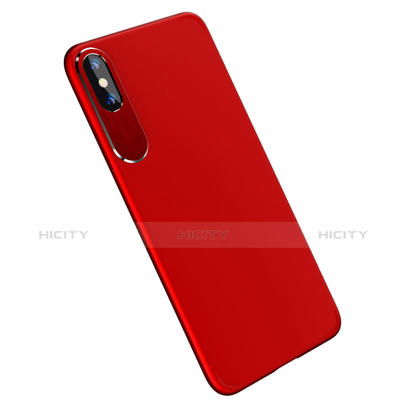 Coque Ultra Fine Plastique Rigide pour Apple iPhone X Rouge Plus