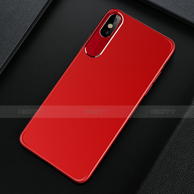 Coque Ultra Fine Plastique Rigide pour Apple iPhone X Rouge Plus