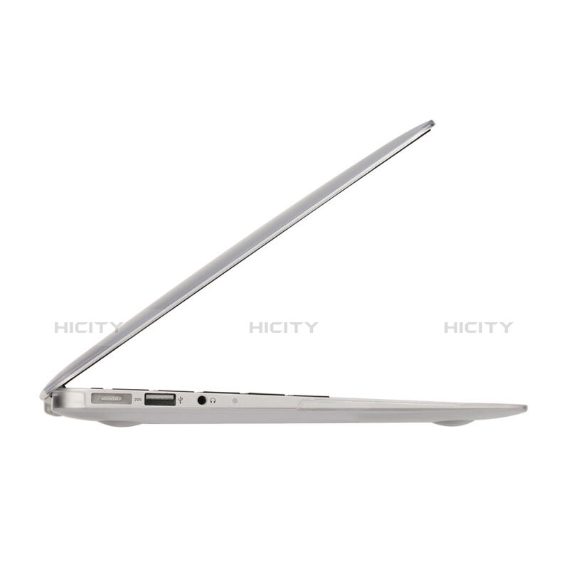 Coque Ultra Fine Plastique Rigide Transparente pour Apple MacBook Air 11 pouces Blanc Plus