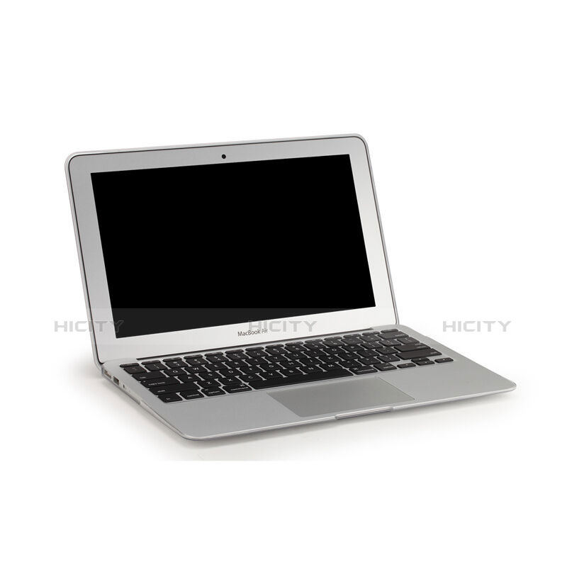 Coque Ultra Fine Plastique Rigide Transparente pour Apple MacBook Air 11 pouces Blanc Plus