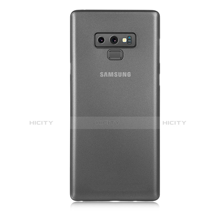 Coque Ultra Fine Plastique Rigide Transparente T01 pour Samsung Galaxy Note 9 Gris Plus