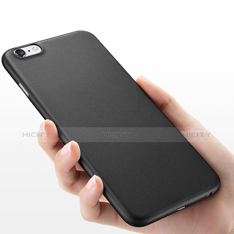 Coque Ultra Fine Plastique Rigide U03 pour Apple iPhone 6S Plus Noir Plus