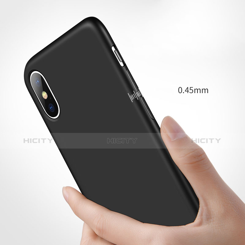 Coque Ultra Fine Silicone Souple 360 Degres B02 pour Apple iPhone Xs Noir Plus