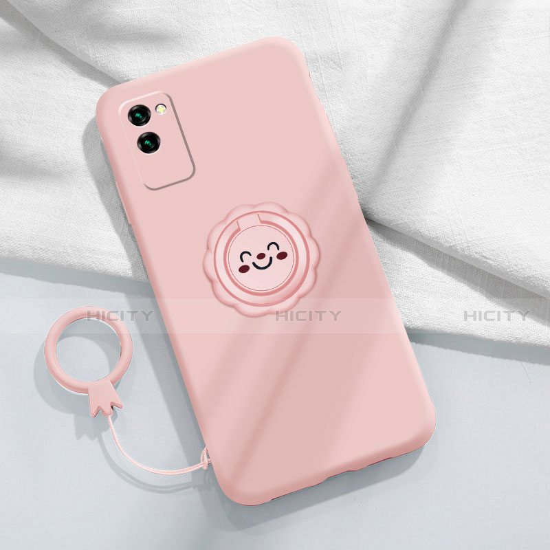 Coque Ultra Fine Silicone Souple 360 Degres Housse Etui C01 pour Huawei Honor Play4 Pro 5G Rose Plus