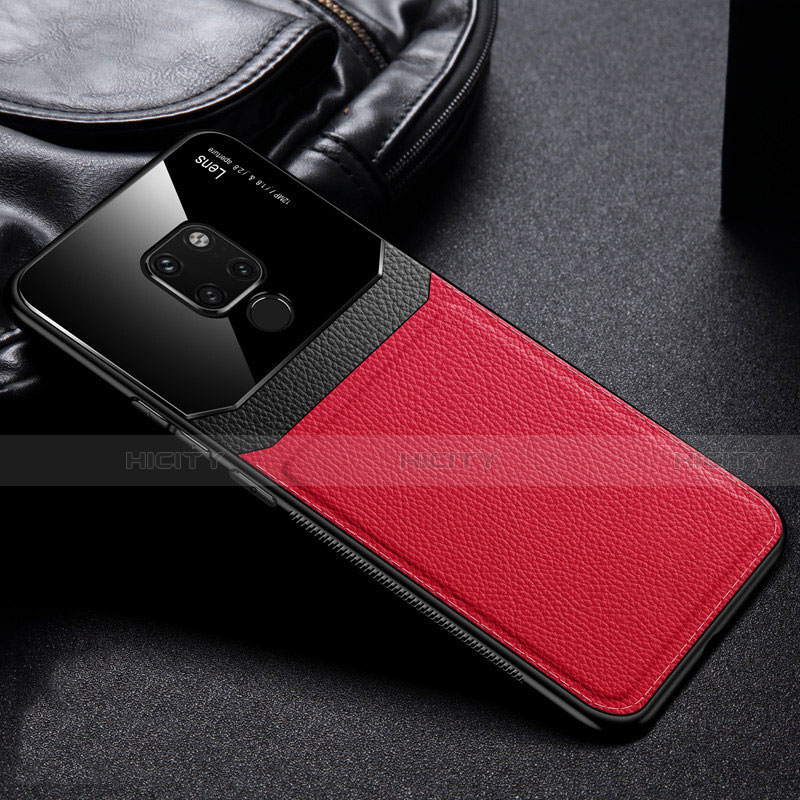 Coque Ultra Fine Silicone Souple 360 Degres Housse Etui C01 pour Huawei Mate 20 X 5G Rouge Plus