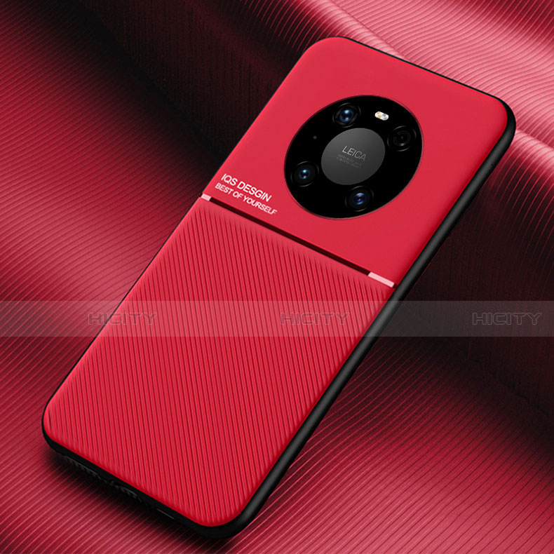 Coque Ultra Fine Silicone Souple 360 Degres Housse Etui C01 pour Huawei Mate 40 Rouge Plus