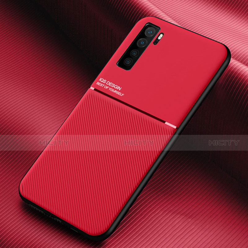 Coque Ultra Fine Silicone Souple 360 Degres Housse Etui C01 pour Huawei P40 Lite 5G Rouge Plus